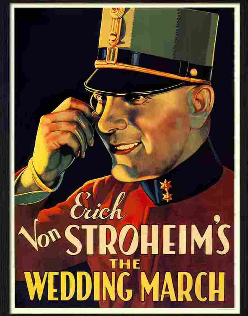 5 von stroheim wedding march movie poster Advert A4 Photo Print