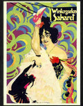 5 wintergarten saharet ernst neumann vaudeville poster 1903 2 Advert A4 Photo Print