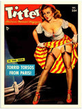 50 titter glamour magazine cover 2 Vintage Advert A4 Photo Print