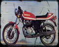 500 Desmo Sport 77 A4 Photo Print Motorbike Vintage Aged