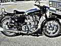 500 bullet motorbike A4 Photo Print