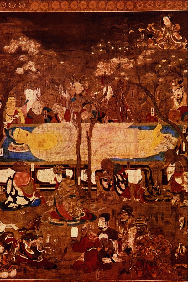 500006 Nirvana, The Death Of The Buddha , Unknown Artist A4 Photo Print