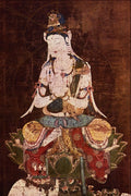 500009 Fugen, The Bodhisattva Protecting Believers... , Unknown Artist A4 Photo Print