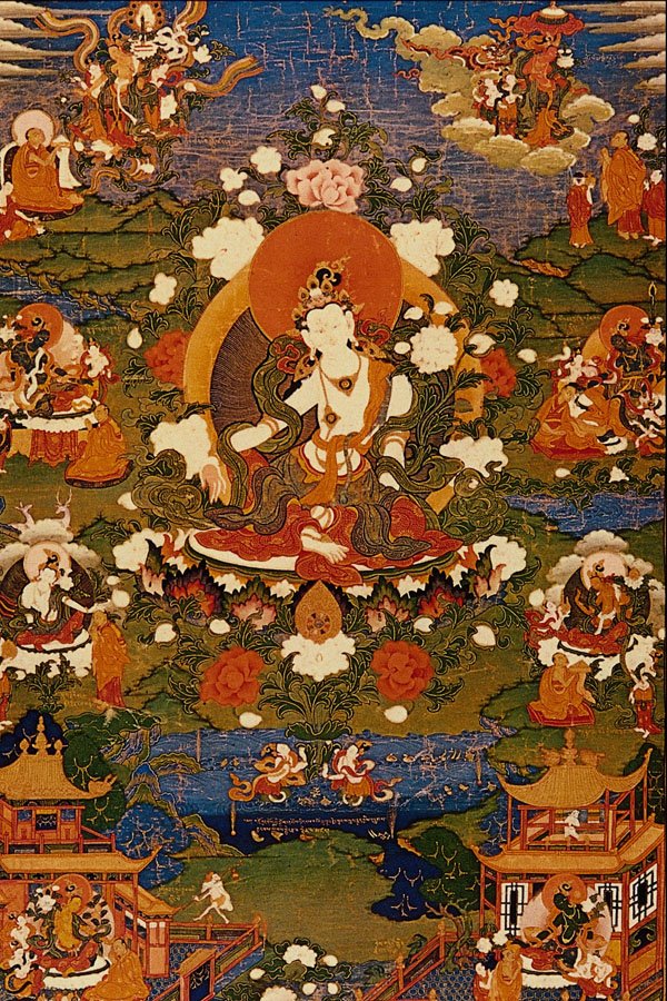 500054 Bodhisattva And Other Deities , Unknown Artist A4 Photo Print