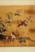 500074 Flowers And Sparrows , Unknown Artist A4 Photo Print