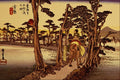 500088 Yoshiwara , Ando Hiroshige A4 Photo Print
