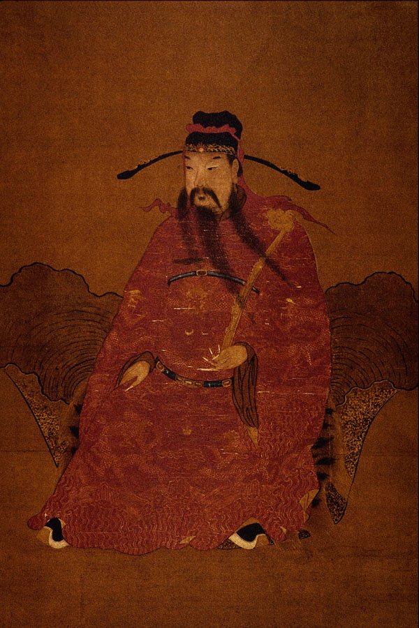 500094 Portrait Of Mythical Emperor , Unknown Artist A4 Photo Print