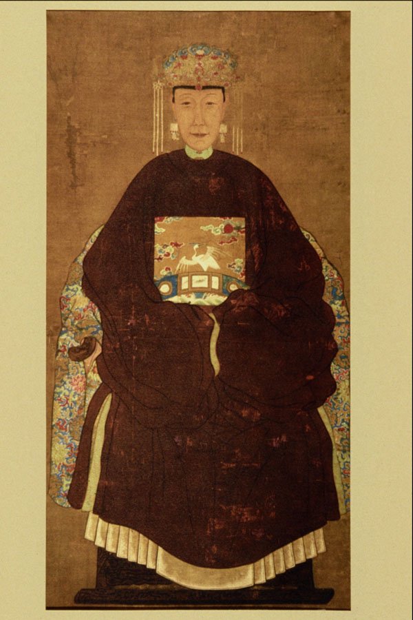 500096 Portrait Of A Dignitary's Wife , Unknown Artist A4 Photo Print