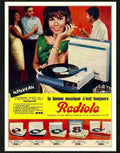 501 04 radiola record player Advert A4 Photo Print