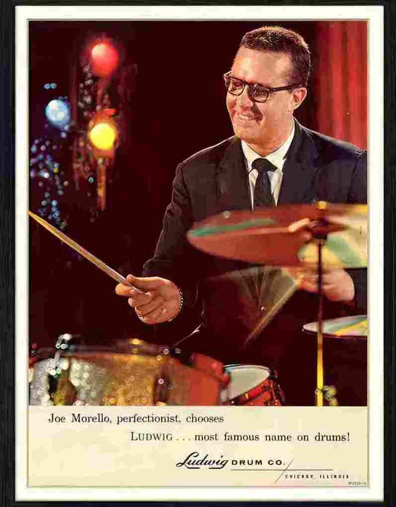 501 16 joe morello drums jazz Advert A4 Photo Print