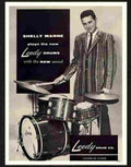501 17 shelly manne drums jazz Advert A4 Photo Print