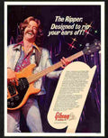 501 19 the ripper gibson bass guitar 2 Advert A4 Photo Print