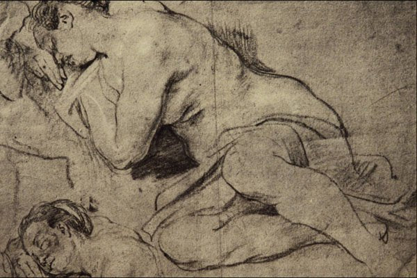 501001 Studies Of A Woman Sleeping , Sir Anthony Van Dyck A4 Photo Print