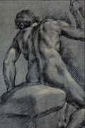 501003 Nude Man, Seen From The Back (1701) , Juan Conchillos A4 Photo Print