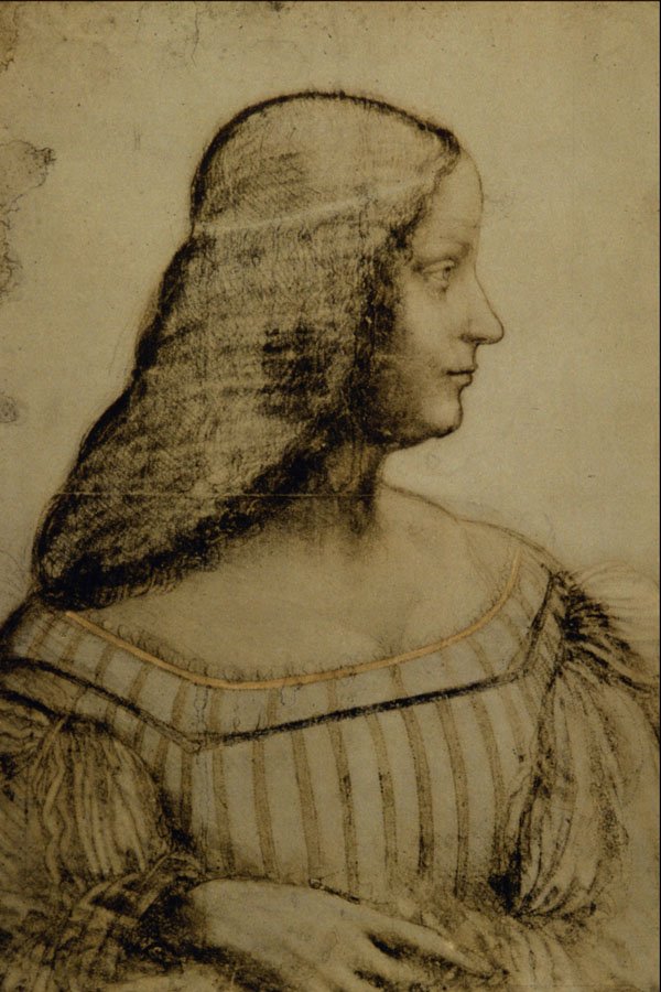 501006 Ritratto Di Isabella D'Este , Leonardo Da Vinci A4 Photo Print