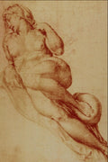501015 Studio Di Nudo , Michelangelo Buonarroti A4 Photo Print