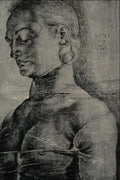 501023 Study Of St. Apollonia , Albrecht Durer A4 Photo Print