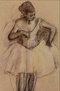 501032 Ballet Dancer , Edgar Degas A4 Photo Print
