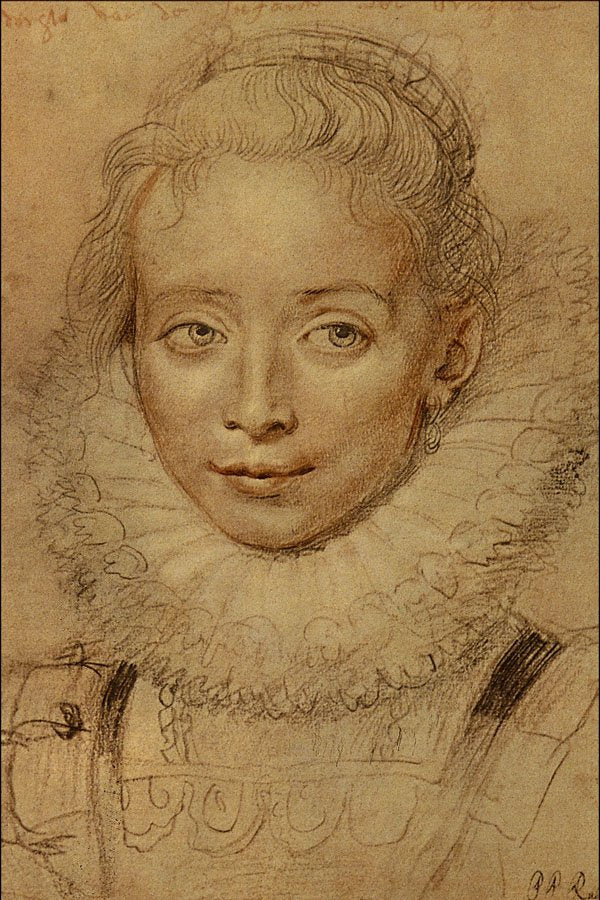 501035 Infanta Isabella , Sir Peter Paul Rubens A4 Photo Print