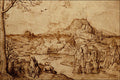 501041 Landscape With Rest On The Flight Into... , Pieter Brueghel A4 Photo Print