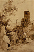 501043 Campagna Landscape , Claude Gellee A4 Photo Print