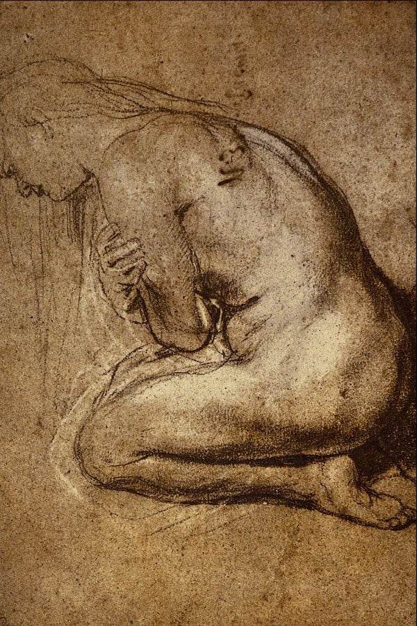 501044 Study For A St. Mary Magdalen , Sir Peter Paul Rubens A4 Photo Print