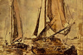 501067 Marine Scene , Eugene Boudin A4 Photo Print