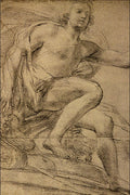 501069 Study Of Apollo , Domenico Veneziano A4 Photo Print