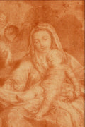 501082 The Virgin With The Child , Alessandro Gherardini A4 Photo Print
