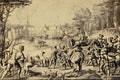 501090 Hunted Into The Water , Bernart Van Orley A4 Photo Print