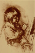 501093 The Small Painter , Auguste Renoir A4 Photo Print
