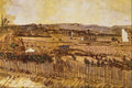 502001 The Blue Cart , Vincent Van Gogh A4 Photo Print
