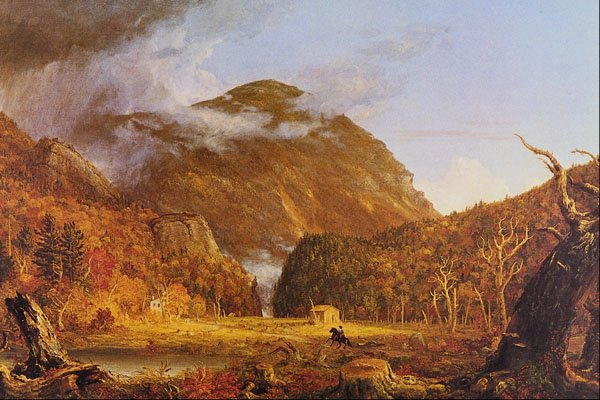 502004 Notch Of The White Mountains , Thomas Cole A4 Photo Print