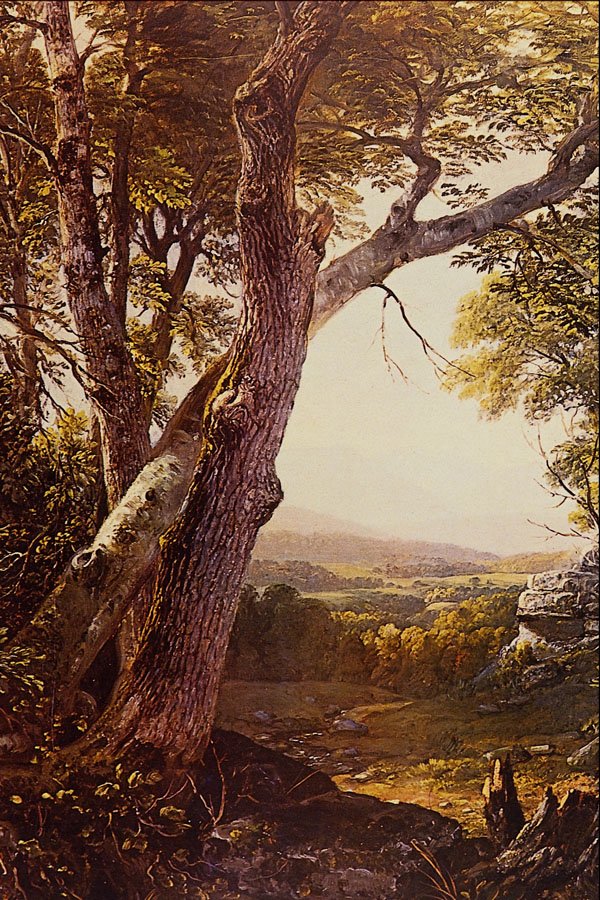 502007 Shandakan Range , Asher Brown Durand A4 Photo Print