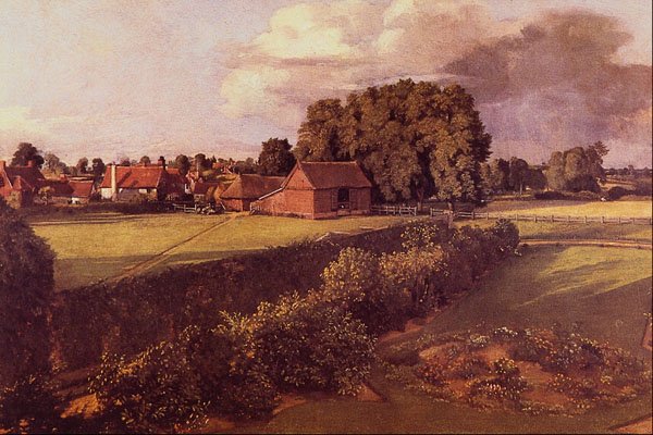 502009 Golding Constable's Flower Garden , John Constable A4 Photo Print