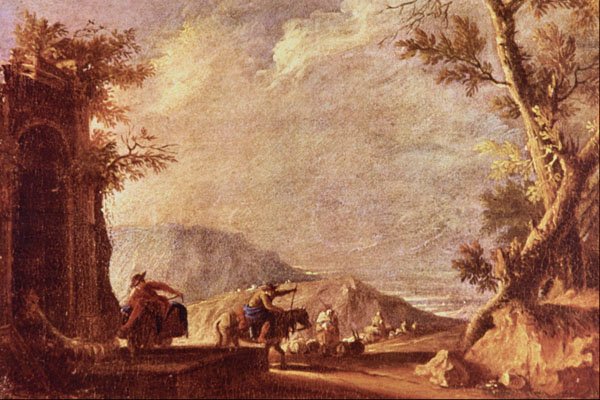 502024 Paesaggio , Giuseppe Zais A4 Photo Print