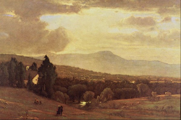 502029 Catskill Mountains , George Innes A4 Photo Print