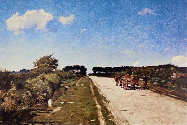 502038 The Road To Concarneau , William Lamb Picknell A4 Photo Print