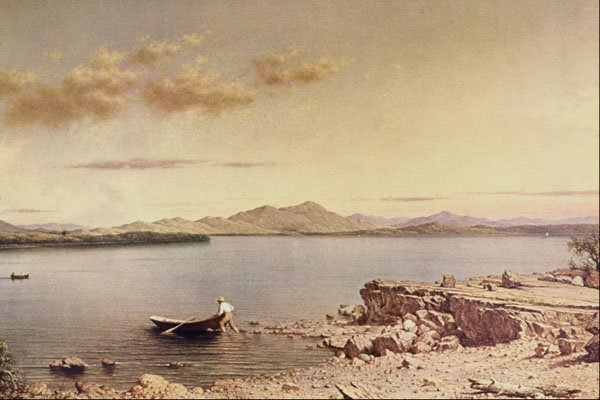 502044 Lake George , Martin Johnson Heade A4 Photo Print