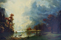 502054 Sierra Nevada Morning , Albert Bierstadt A4 Photo Print