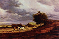 502057 L'Uragano , Charles Emile Jacque A4 Photo Print