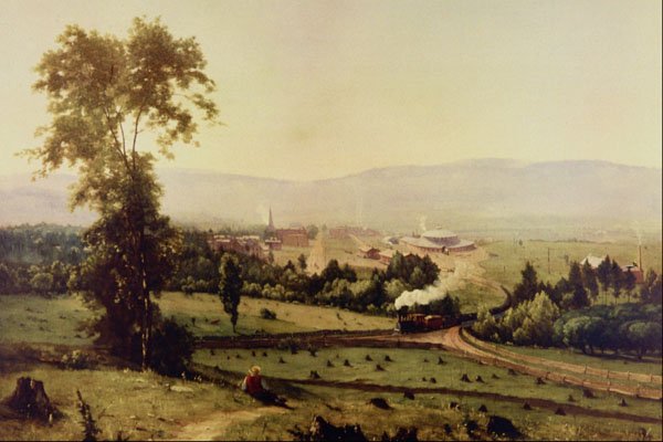502060 The Lackawanna Valley , George Innes A4 Photo Print