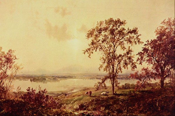 502065 Autumn Landscape , Jasper F. Cropsey A4 Photo Print