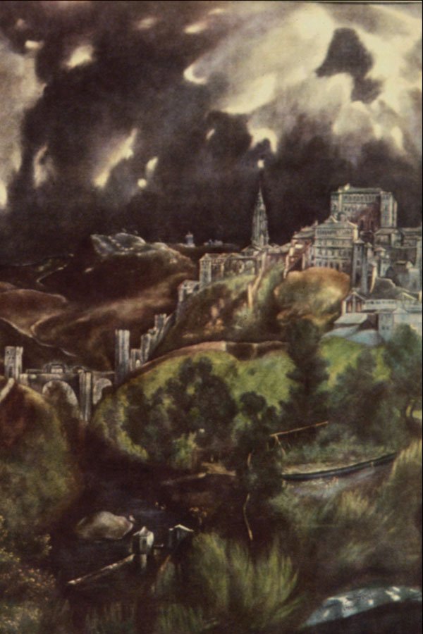 502069 View Of Toledo , El Greco A4 Photo Print