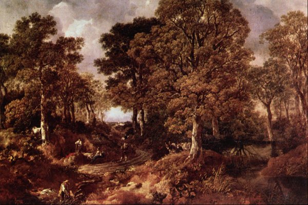 502072 The Forest , Thomas Gainsborough A4 Photo Print