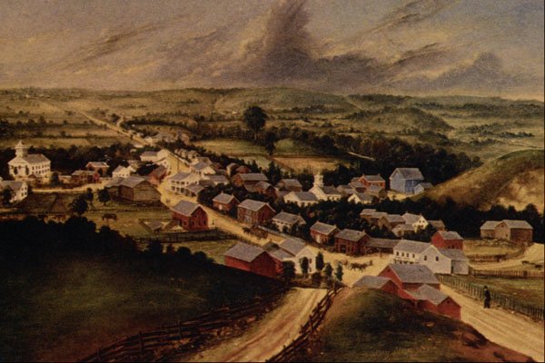 502077 Poestenkill, N.Y. (1862), Joseph H. Hidley A4 Photo Print