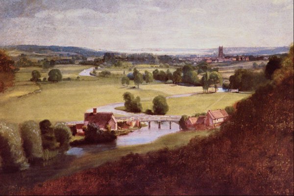 502081 Valley Of The Stour , John Constable A4 Photo Print