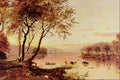 502083 Mountain Lakes , Jasper F. Cropsey A4 Photo Print