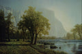 502090 El Capitan, Yosemite Valley, California , Albert Bierstadt A4 Photo Print