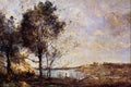 502091 Le Bucheron , Jean Baptiste Camille Corot A4 Photo Print